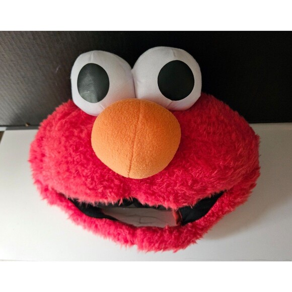 Official licensed Sesame Street Elmo costume fuzzy full body mask one size - Picture 1 of 6